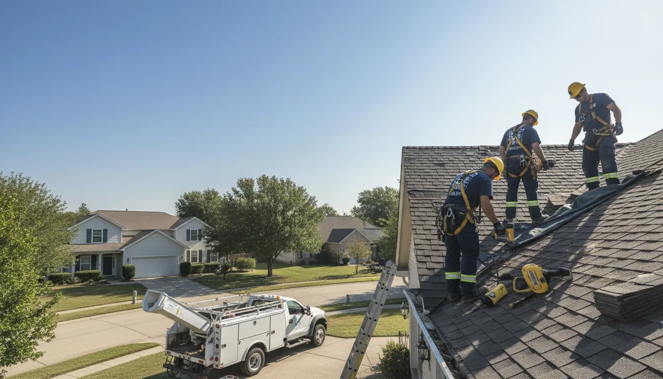 Storm Damage Roof Repair in South Kent, CT